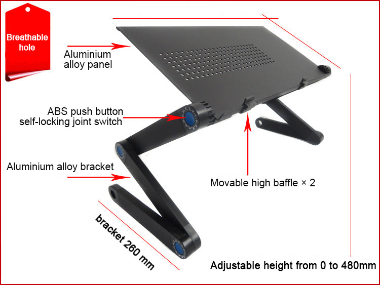 ErgoDesk®: Comodidad total para tu laptop en cualquier lugar